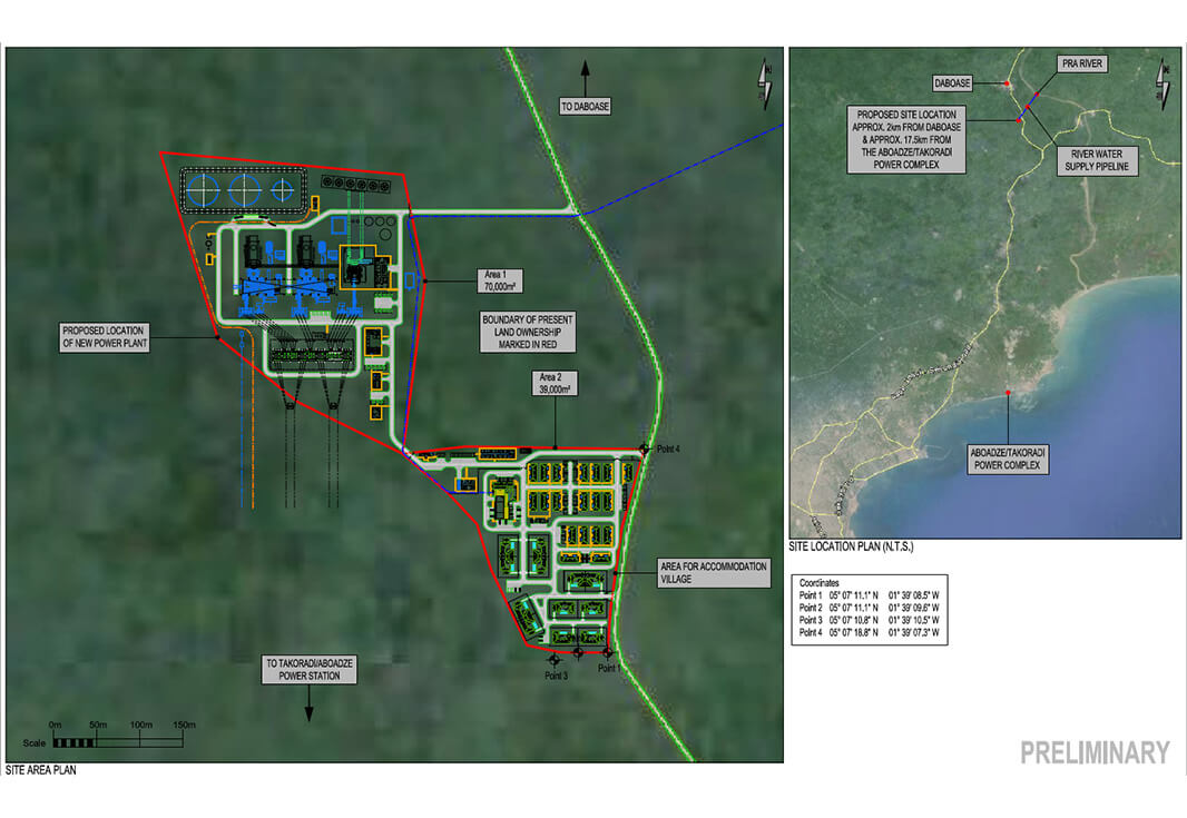 Ghana 360MW Natural Gas Scoping Study, PIM and preliminary Design